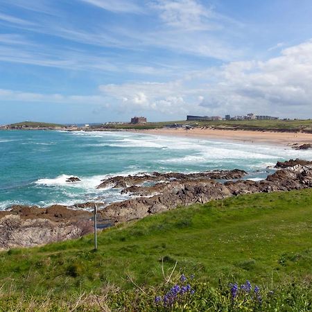 Fistral Beach Garden Apartment 3 นิวคีย์ ภายนอก รูปภาพ